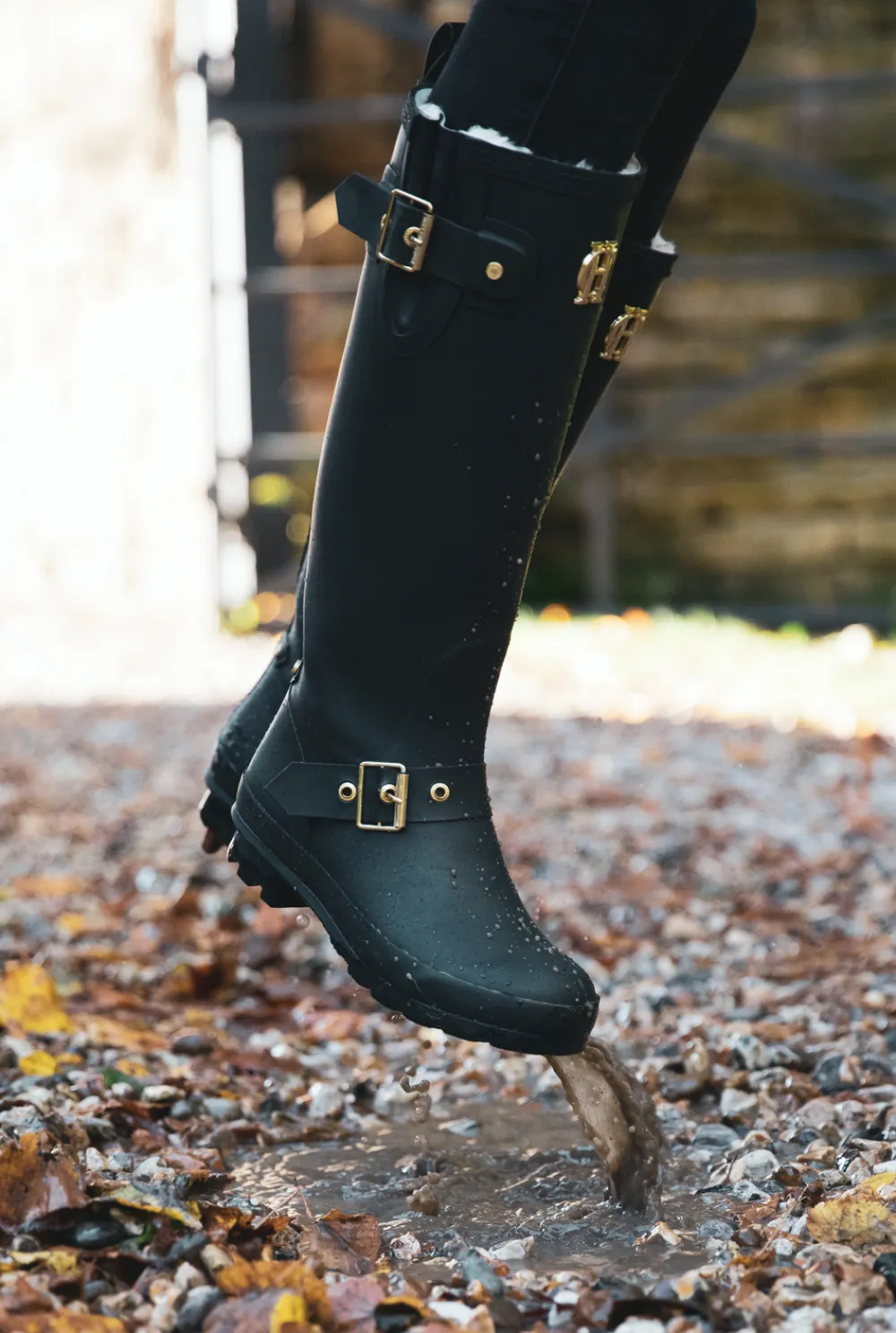 Women Holland Cooper Wellington Boots>Sherpa Lined Regency Wellington