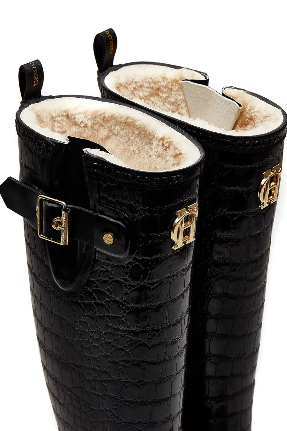 Women Holland Cooper Wellington Boots>Sherpa Lined Regency Wellington