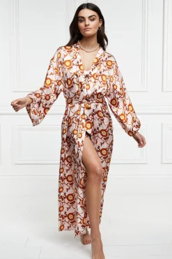 Women Holland Cooper Sleepwear>Silk Full Length Dressing Gown