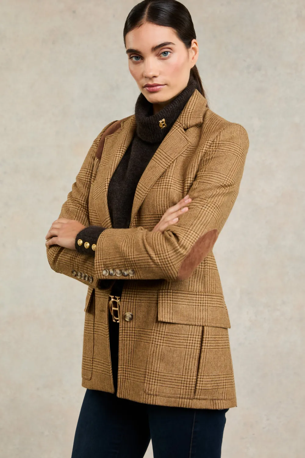 Women Holland Cooper Blazers|Tailoring>Single Breasted Field Blazer
