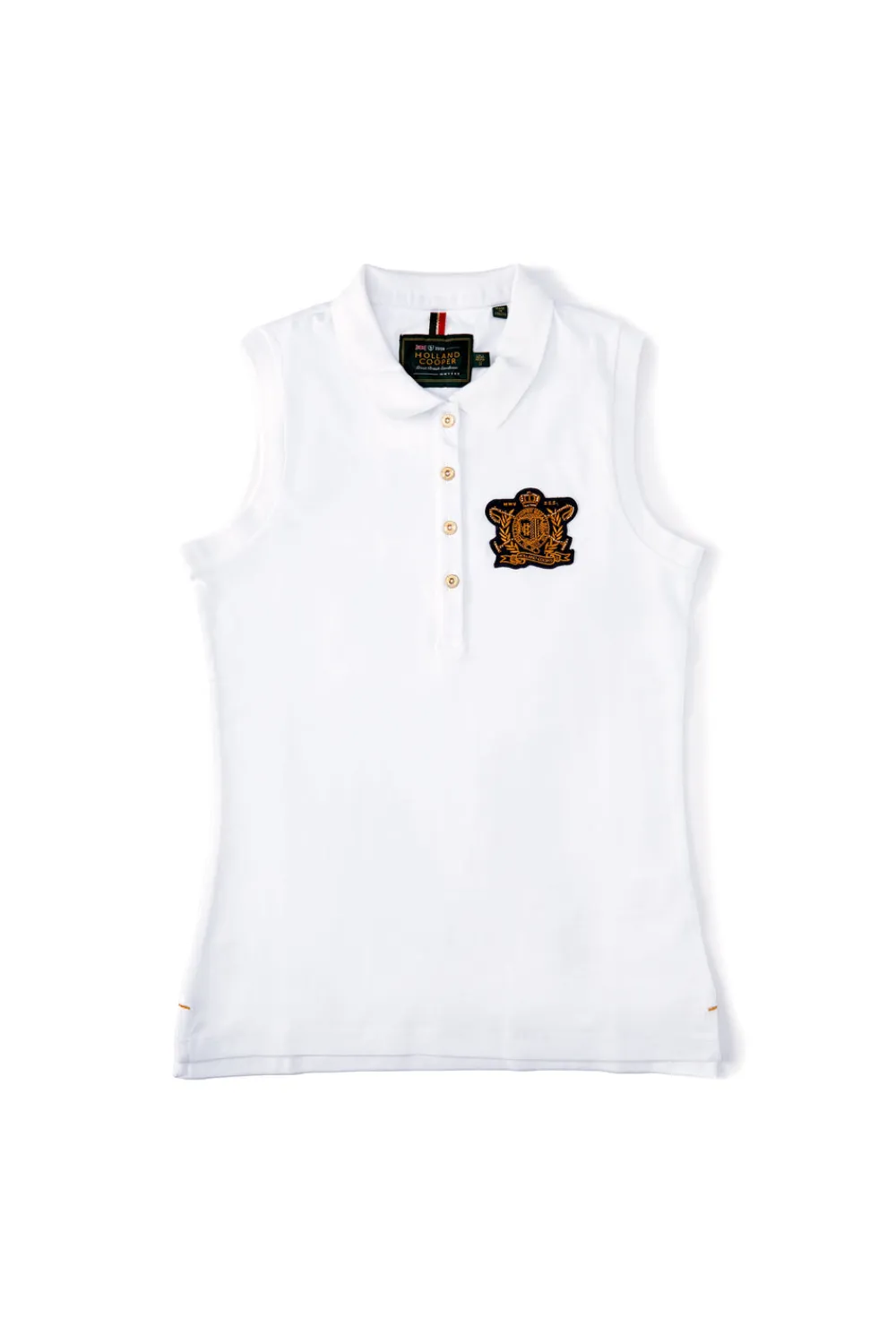 Women Holland Cooper Polo Shirts & Tees|Polo Shirts>Sleeveless Polo Shirt
