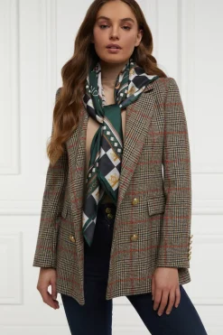 Women Holland Cooper Scarves|Scarves>Stirrup Silk Scarf