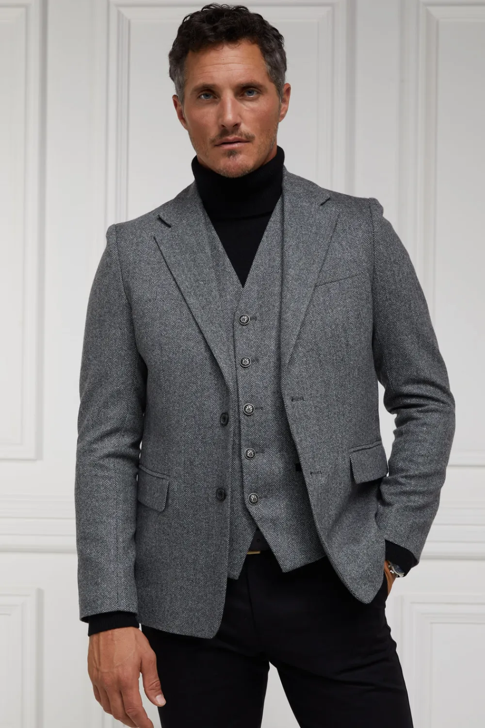 Holland Cooper Tailoring|Waistcoats>St James Waistcoat