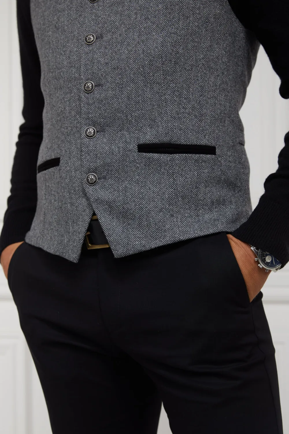 Holland Cooper Tailoring|Waistcoats>St James Waistcoat