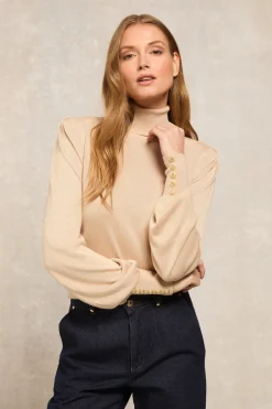 Women Holland Cooper Knitwear>Structured Kelsie Roll Neck Knit