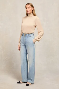 Women Holland Cooper Jeans>Tailored Wide Leg Jean