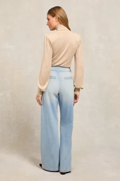 Women Holland Cooper Jeans>Tailored Wide Leg Jean