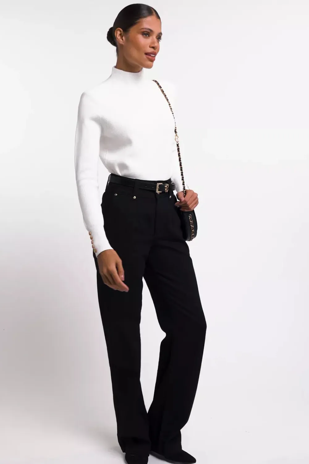 Women Holland Cooper Knitwear>Tara High Neck Knit