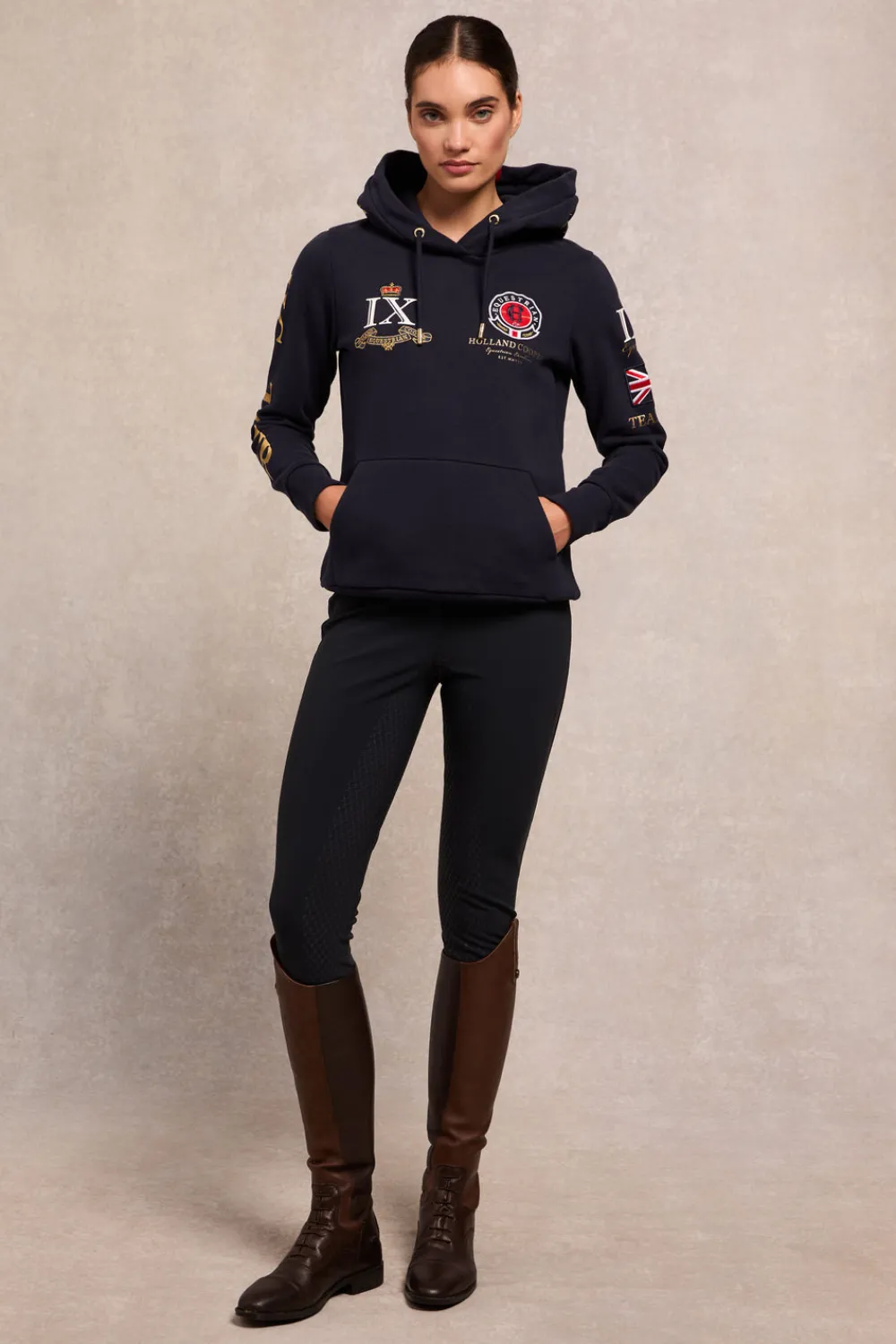 Women Holland Cooper Hoodies & Sweatshirts|Hoodies>Team Hoodie Pull On