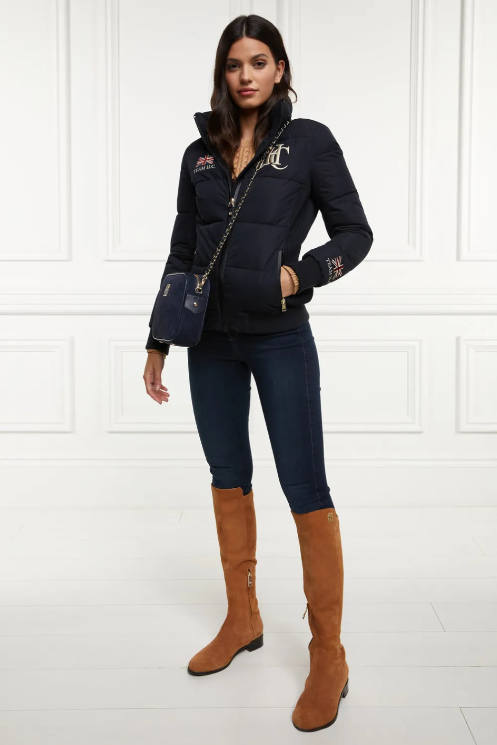 Women Holland Cooper Jackets|Jackets>Team Padded Jacket