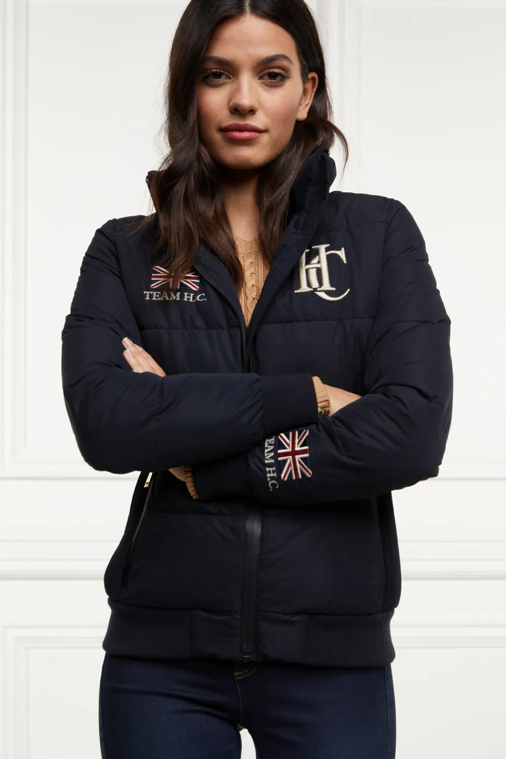 Women Holland Cooper Jackets|Jackets>Team Padded Jacket
