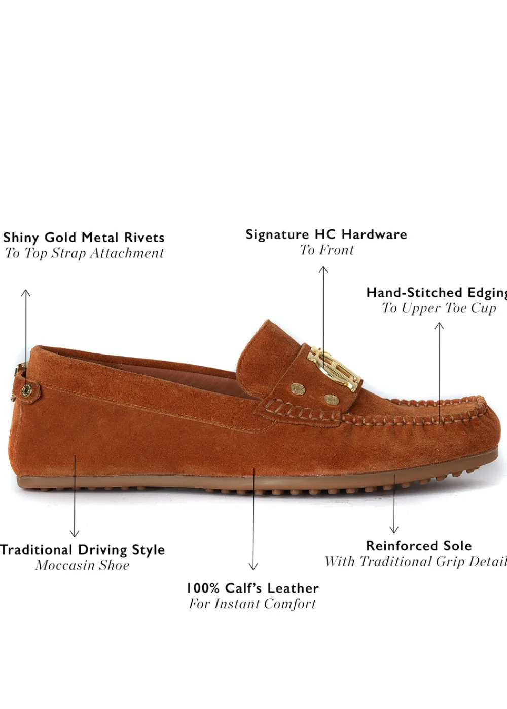 Women Holland Cooper Loafers>The Driving Loafer