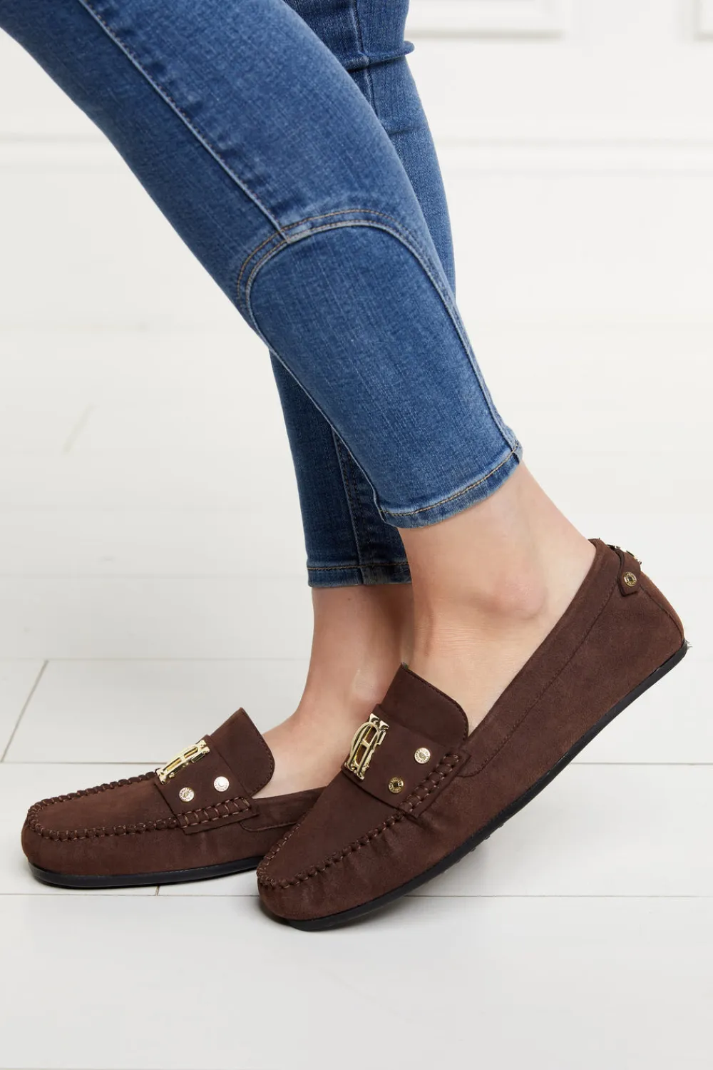 Women Holland Cooper Loafers>The Driving Loafer