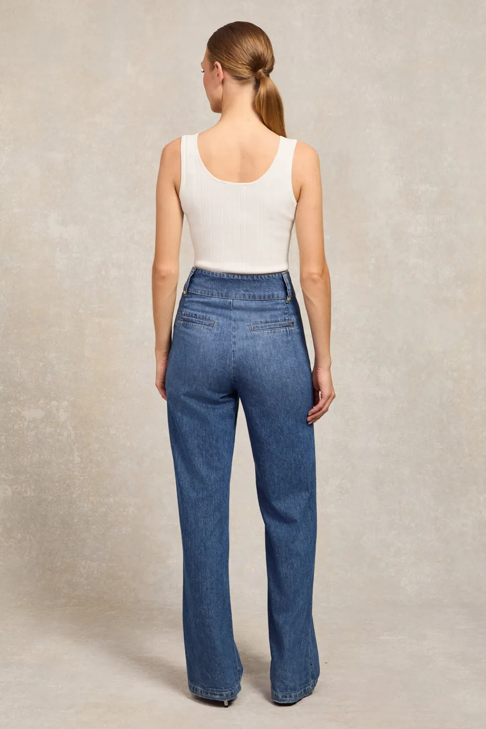 Women Holland Cooper Jeans>Tiffany Wide Leg Jean