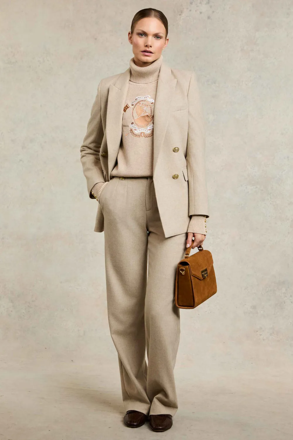 Women Holland Cooper Knitwear>Tour Roll Neck Knit