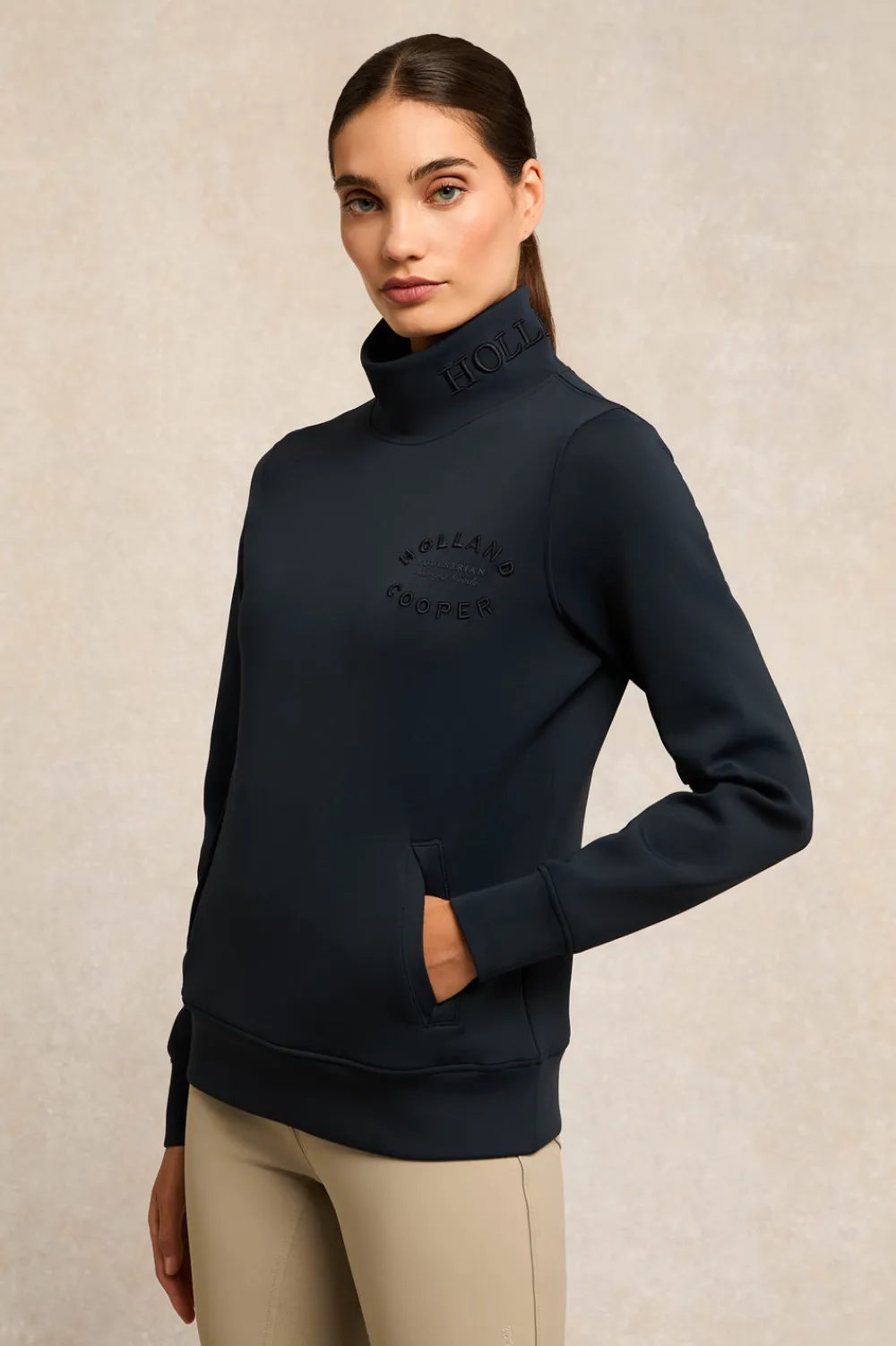 Women Holland Cooper Hoodies & Sweatshirts|Sweatshirts>Training Funnel Sweat