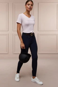 Holland Cooper Polo Shirts & Tees>Training V-Neck Tee