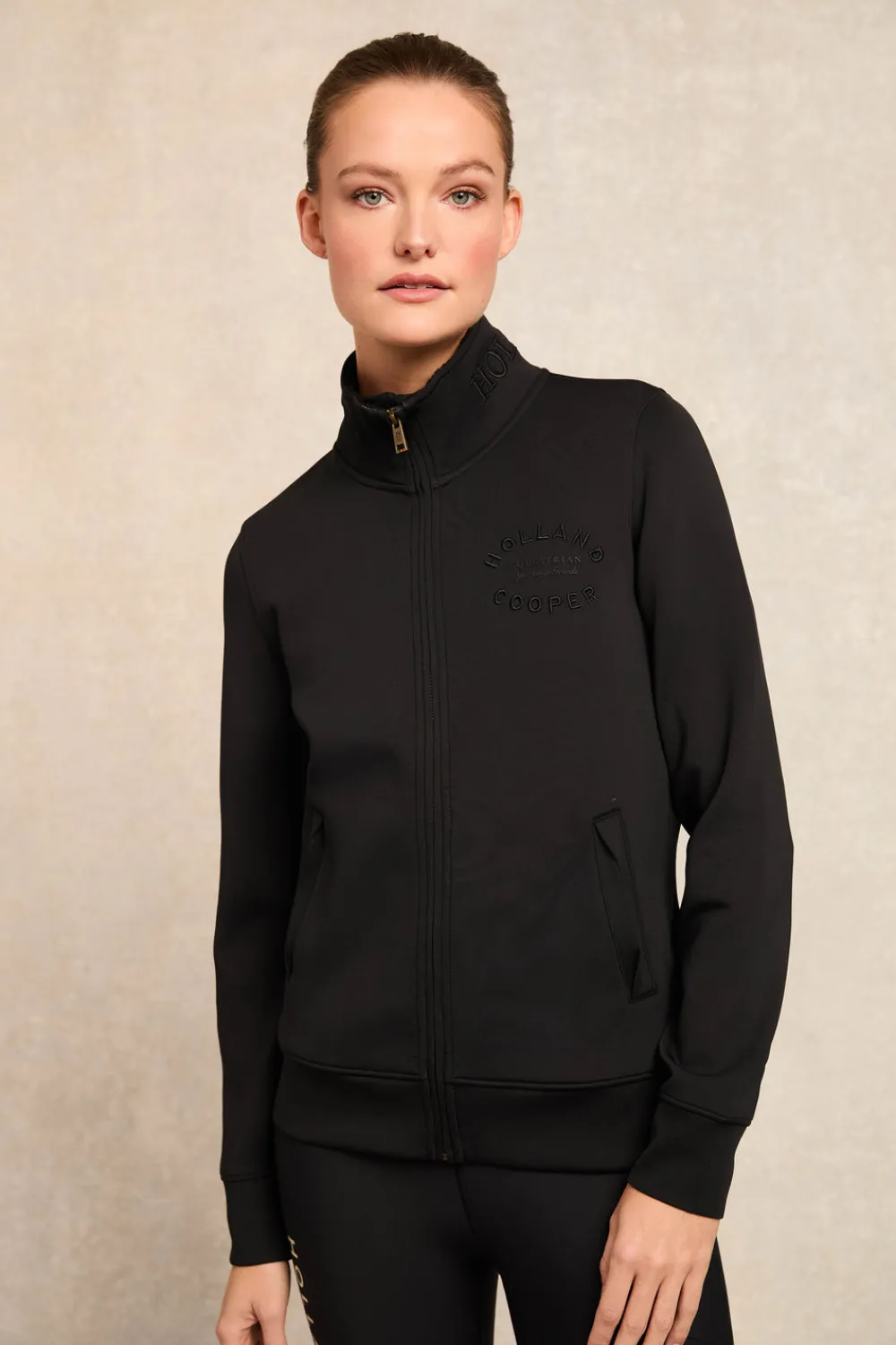 Women Holland Cooper Hoodies & Sweatshirts|Sweatshirts>Training Zip Through Sweat