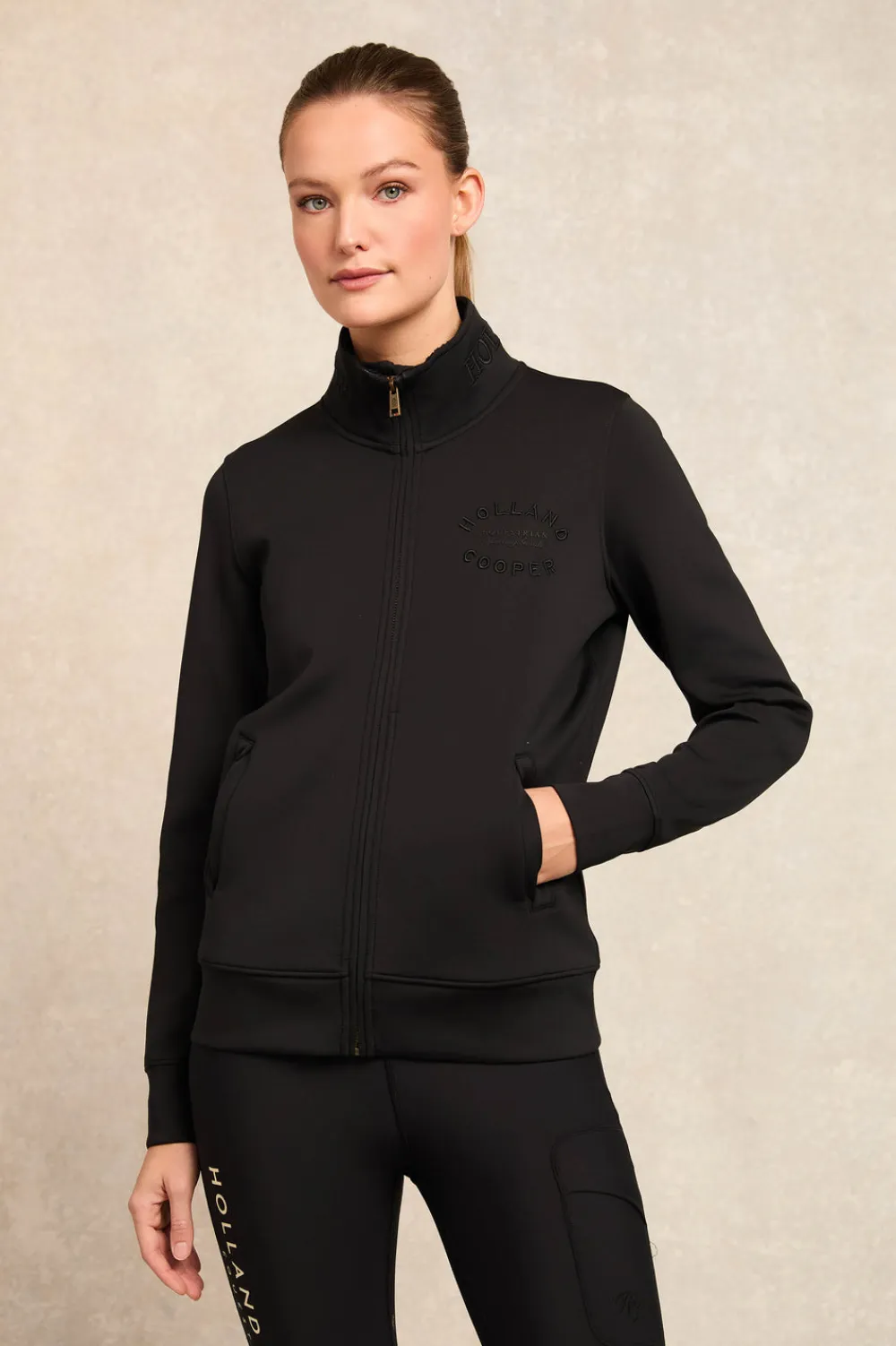 Women Holland Cooper Hoodies & Sweatshirts|Sweatshirts>Training Zip Through Sweat