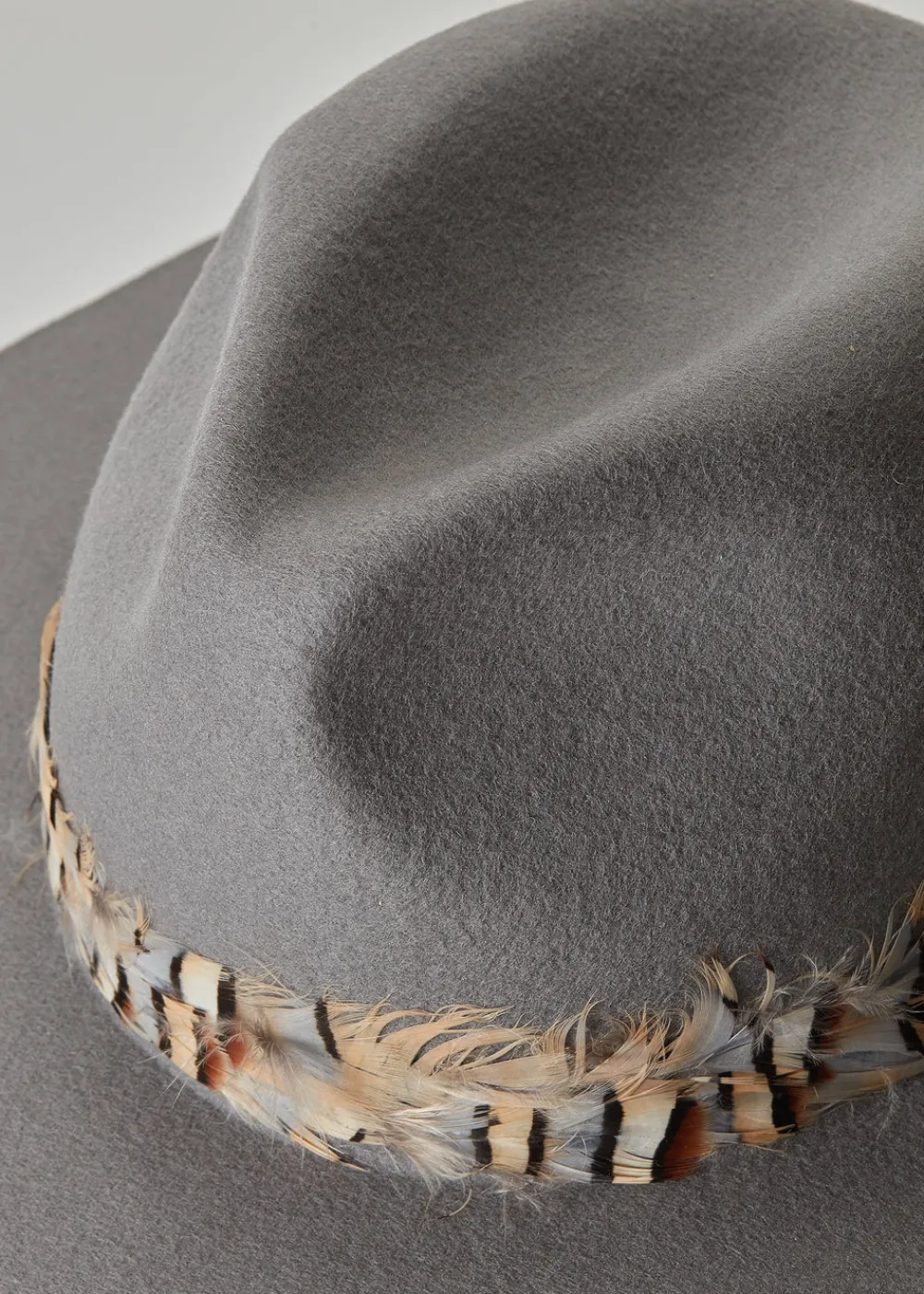 Women Holland Cooper Hats & Headbands|Hats & Headbands>Trilby Hat Double Feather Band