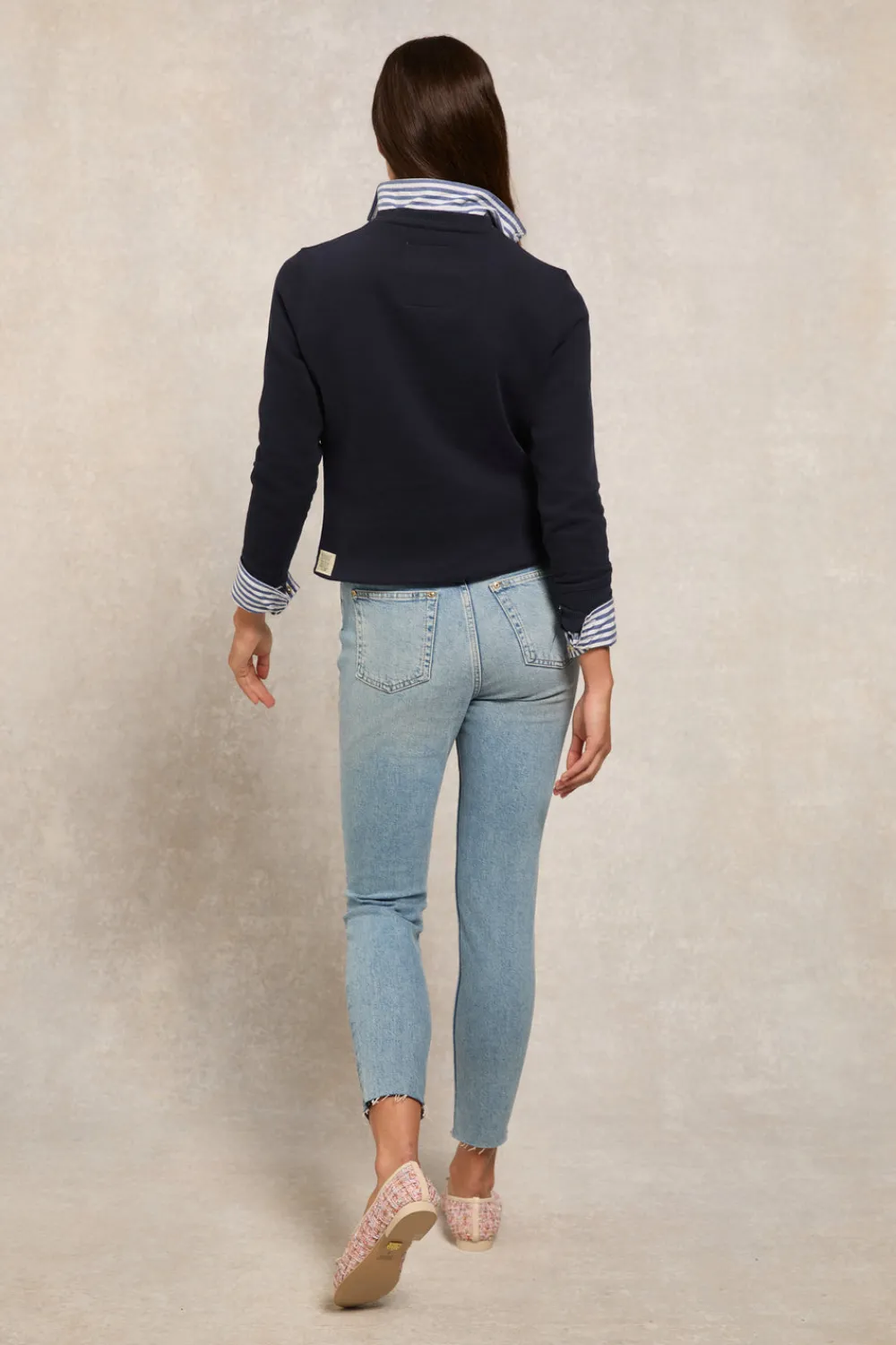 Women Holland Cooper Sweatshirts>Varsity Crew