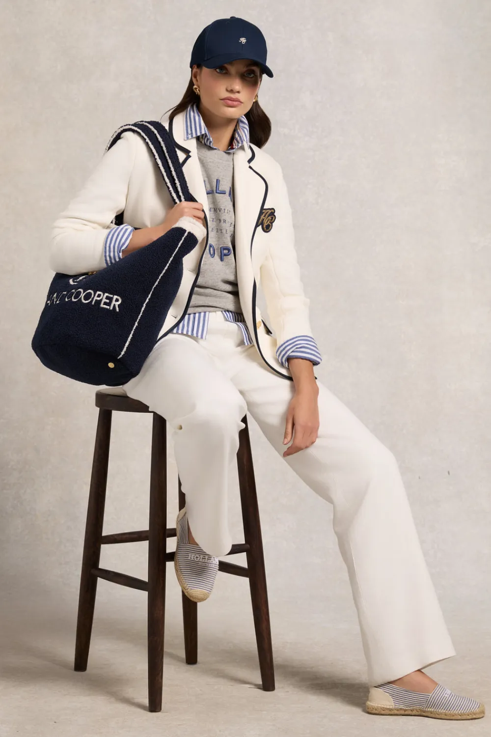 Women Holland Cooper Sweatshirts>Varsity Crew