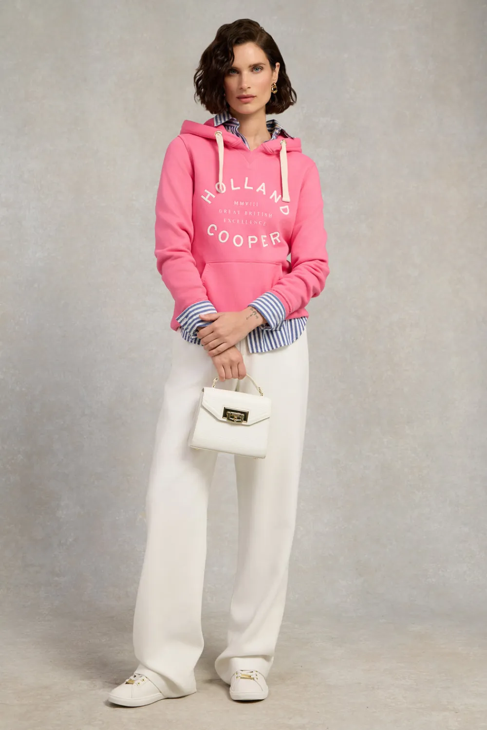 Women Holland Cooper Hoodies & Sweatshirts|Hoodies>Varsity Hoodie
