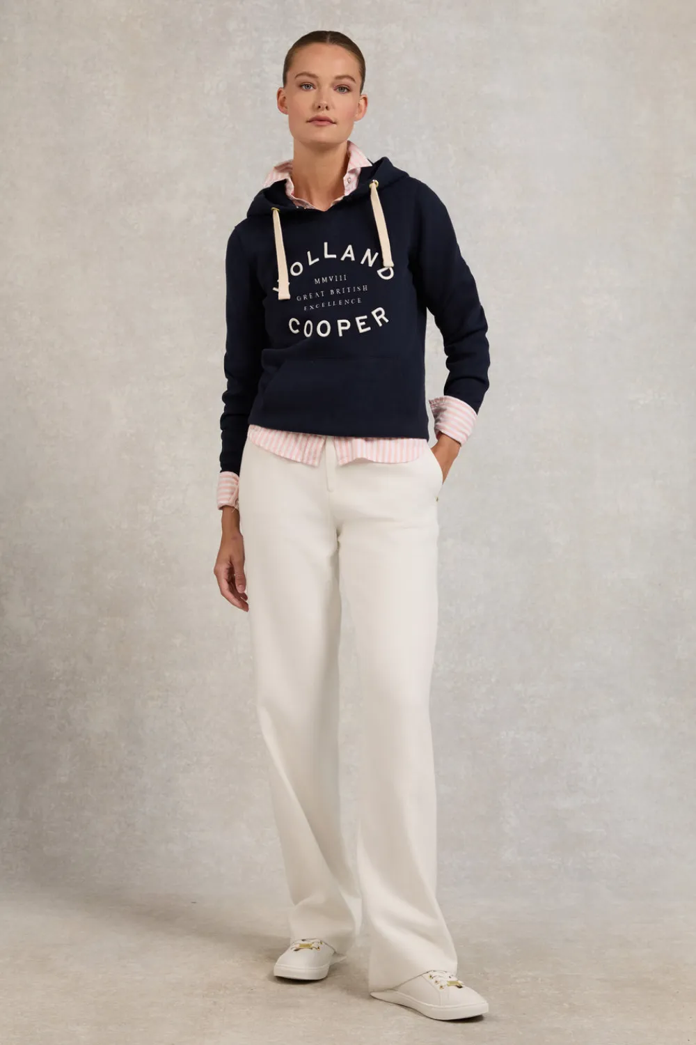 Women Holland Cooper Hoodies & Sweatshirts|Hoodies>Varsity Hoodie