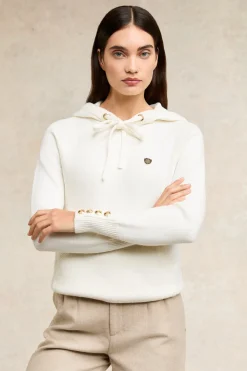Women Holland Cooper Hoodies>Verbier Knitted Hoodie