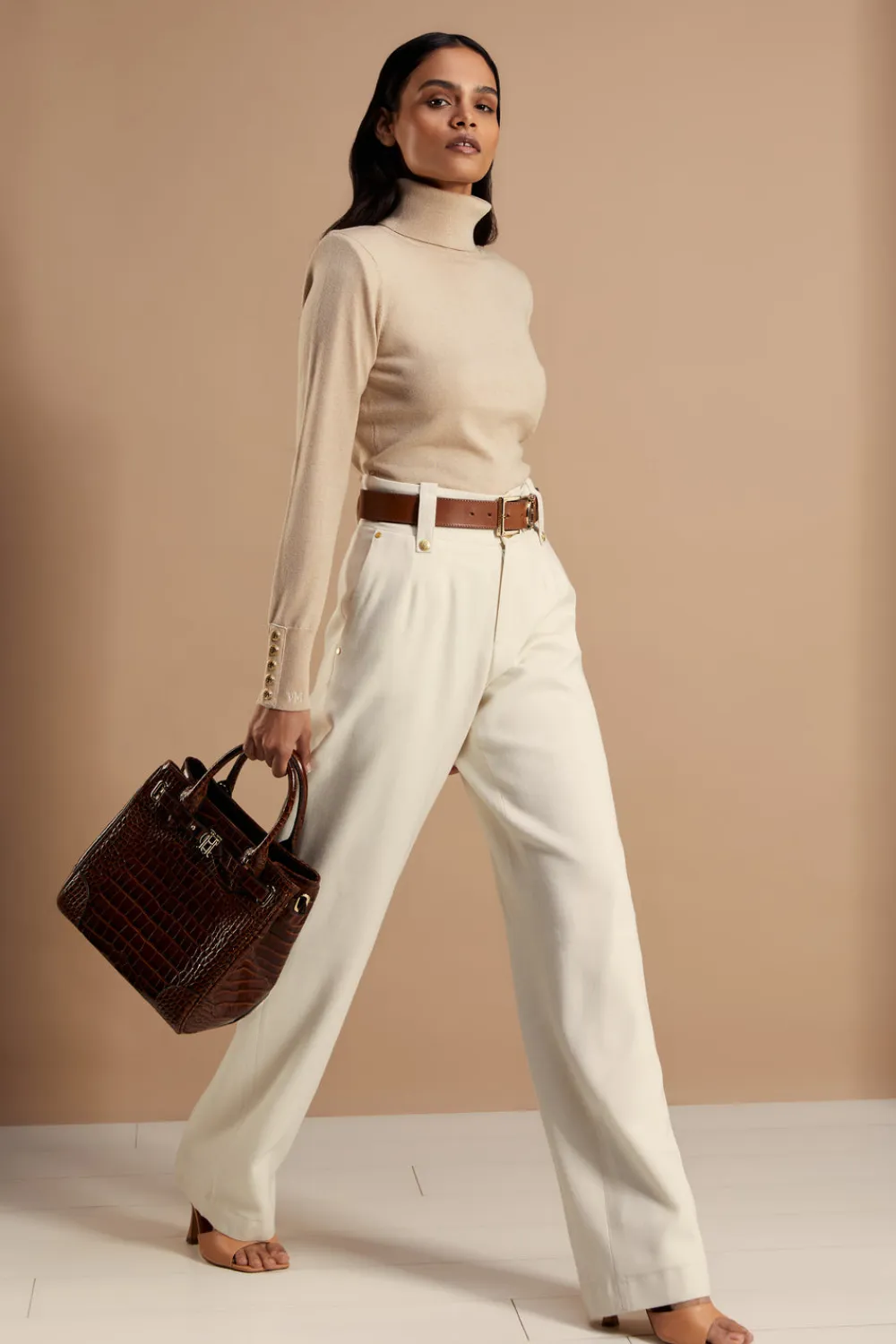 Women Holland Cooper Knitwear>Victoria Cashmere Roll Neck