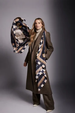 Women Holland Cooper Scarves|Scarves>Victoria Silk Scarf