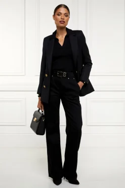 Women Holland Cooper Knitwear|Tops>V-Neck Rib Top