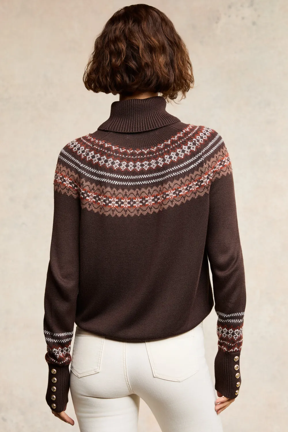 Women Holland Cooper Knitwear>Whistler Roll Neck Knit